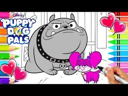Download picture use the download button {to see|to find out|to view} the full image of hissy Video Puppy Dog Pals Coloring Pages Free