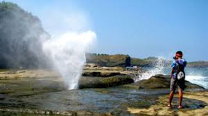 Image result for pantai klayar