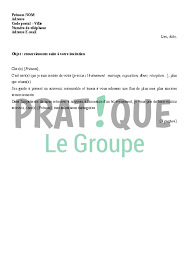 Lettre De Remerciements Suite A Une Invitation Pratique Fr