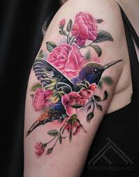 Bird And Rose Tattoo Simple Lissette Nature Tattoo Sleeve Flower Tattoo Sleeve Flower Tattoo Shoulder