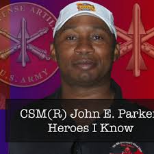 CSM(R) John E. Parker a great American by Marshall in the Middle Heroes I  Know