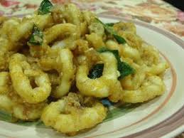 Salted Egg Squid Food Recipes Fish And Seafood