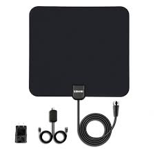 Hdtv Antenna 50 Mile Range Digital Tv Antenna Amplified With Detachable Amplifier Power Supply For The Highest Performanc Digital Antenna Digital Tv Tv Antenna