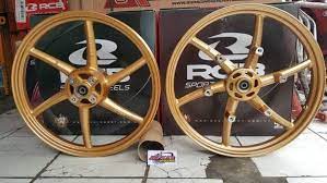 Kali ini kami nak belanja video ketika kami cat warna gold brown. Jual Velg Rcb Sp522 Honda Sonic 150 Warna Gold Di Lapak Jaya Motor Cikupa Bukalapak