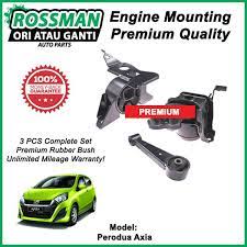 Maybe you would like to learn more about one of these? Misuko Premium Engine Mounting Set For Perodua Axia 2014 2016 Shopee Malaysia