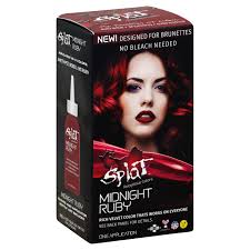 16 results for wash in wash out hair colour. Splat 30 Wash Midnight Ruby Shop Hair Color At H E B
