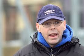 Action from Carniny Rangers v Lisbellaw United, March 1