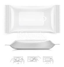 Download Wet Wipes Isolated On White Vector Illustration Vector Images