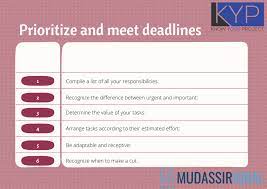 How To Prioritize And Meet Deadlines When Everything Is Number 1 - Mi