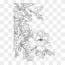 Our clip art resources can be commercial used daily update images over millions of images. Flower Outline Png Transparent For Free Download Pngfind