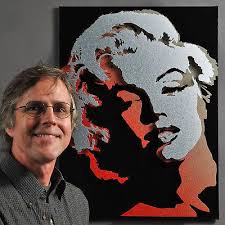 Marilyn Monroe Pop Art Portrait 3D Metal Wall Art Mixed Media Steel  Sculpture