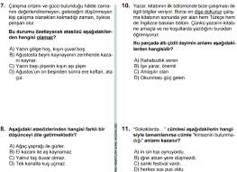 8 Sinif Turkce Deyimler Ve Atasozleri Konusu Sorulari Online Testi Coz Teog Https Onlinesinavlar Blogspot Com