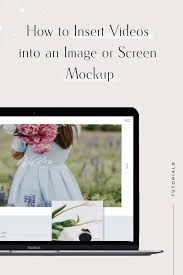 How To Insert A Video Into An Image Or Screen Mockup In Photoshop In 2020 Photoshop Video Tutorials Photoshop For Photographers Photoshop Video