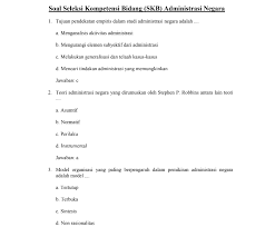 Contoh soal cpns analis data dan informasi dan jawabannya 2021 adalah merupakan postingan yang akan saya bagikan kali ini. Materi Soal Skb Administrasi Negara Cpns 2020 Seleksi Kompetensi Bidang Antapedia Com