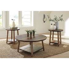 Coffee table and end table set. Signature Design By Ashley Raebecki Coffee Table Set