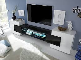 Modern Tv Stand Incastro Low Black By Lc Mobili 749 00 Modern Tv Stand Tv Unit Design Contemporary Tv Stands