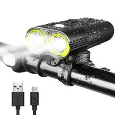 Intey Bike Light Led Bicycle Lights Usb Rechargeable Bicycle Headlight 1600 Lumens Ipx6 Waterproof Testzon