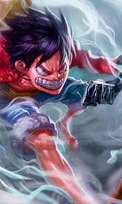 Luffy Gear 2 And Haki Animasi