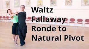 Waltz Fallaway Ronde To Natural Pivot Dance Lesson Ballroom Dance Lessons Dance Routines Dance Lessons