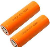 2-Pack HQRP 3.7V 4500mAh Battery Replacement for Led Flashlight