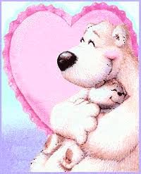 Giphy for messenger is an application. Gif Ours Blanc Hug Images Animated Valentines Best Hug Images