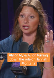 Aly Michalka Explains Turning Down Hannah Montana Role