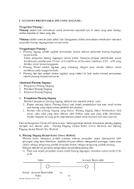 Metode tidak langsung/metode cadangan (indirect write off/allowance method) dengan metode ini setiap akhir periode akuntansi (akhir bulan/tahun) ditaksir besarnya kemungkinan rugi karena piutang dagang yang dihapuskan pada periode yang akan datang. Pdf Notes Payable Interest Expense Masitah Muharramah Academia Edu
