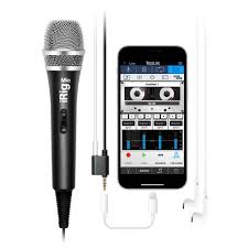 Pop voice professional lavalier lapel microphone omnidirectional condenser mic for iphone android smartphone,recording mic for youtube,interview,video. Ik Multimedia Irig Mic
