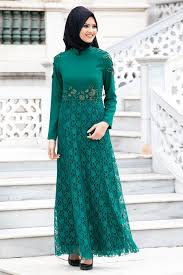 Tesetturlu Abiye Elbiseler Etegi Dantelli Yesil Abiye Tesetturisland Com Pakaian Wanita Model Pakaian Hijab Dan Model Pakaian