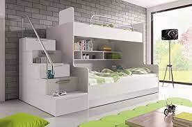 Kinderhochbett hochbett mit treppe etagenbet jugendzimmer etagenbett matratze. Furnistad Etagenbett Fur Kinder Heaven Stockbett Mit Treppe Und Bettkasten Option Links Weiss Turkis Ihr Hochbett Ein Ratgeber