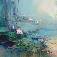 L Image Contient Peut Etre Nage Plein Air Et Eau Abstract Art Painting Techniques Colorful Oil Painting Water Art