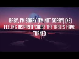 Biarkan semua kenangan yang indah akan selalu ada kau dan aku bersama biarkan lah sayang cinta kita hilang walau kita tak rela tinggalkannya demi kita, demi kita. My New Jam Sorry Lyrics Demi Lovato Tumblr Shop