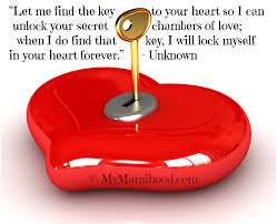 In the summertime, nothing is more refreshing than stepping into a lovely, cool home. Quotes About Key To Heart 77 Quotes