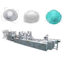 Fully Automatic FFP2 FFP3 KN95 Cup Shape Face Mask Making Machine