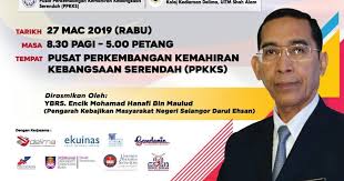 Program yang dijalankan adalah berteraskan standard kemahiran pekerjaan kebangsaan (spkp) atau nasional occupational skills standard (noss) yang menyampaikan latihan berasaskan kompetensi kemahiran dan memfokuskan kepada latihan amali, projek serta simulasi. Sebuah Catatan Dari Alam Dan Pengalaman Program Hari Kecemerlangan Pusat Perkembangan Kemahiran Kebangsaan Serendah Ppkks Selangor Dan Majlis Perasmian Program Semangat Negaraku 2019