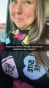 Aldi Sweater Sizing and Purchase