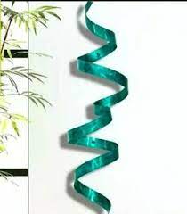 Abstract sculpture sculpture art organic art pin art geometric art wall sculptures art forms contemporary art illustration art. Metal Ribbon Sculpture Modern Teal 3d Wall Art Sculpture Unique Metal Decor Ebay