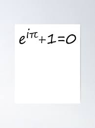 First, using euler's formula, we can count the number of faces a solution to the utilities problem must have. Poster Formule D Euler Awesome Maths Design Par The Elements Redbubble