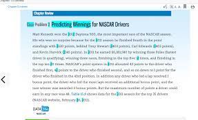 Those two practices were held because it was the first xfinity series race on the indy road course. Hapter 15 Review M Aaa Chapter Contents Chapter Re Chegg Com