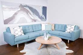 Sink Into The Wa Made Juno Modular Sofa With The Family This Sofa Is Perfect For Large Families And G Blue Furniture Living Room Furniture Lifestyle Furniture