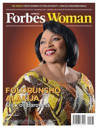 The "Slick Oil Baroness" Folorunsho Alakija covers Forbes Woman Africa  Magazine's December 2013/January 2014 Issue | BellaNaija