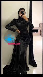 فساتين سواريه بسيطة 2024 اجمل فساتين صك سواريه محجبات - موقع بالصور