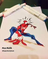 Here is where you'll find easy step by step drawing tutorials for kids and lots of coloring pages online. Drawings Of Spider Man Ps4 Drawing Art Ideas