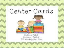Chevron Reading Centers Daily 5 Pocket Chart Cards Includes Ipad Smartboard
