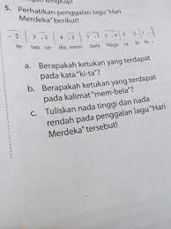 Kalimat adalah satuan bahasa terkecil yang mengungkapkan pikiran yang utuh, baik dengan cara lisan maupun tulisan. A Berapa Ketukan Yang Terdapat Pada Kata Ki Ta B Berapakah Ketukan Yang Terdapat Pada Kalimat Brainly Co Id