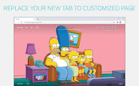 Homer and marge simpson raise bart, lisa and baby maggie in springfield. The Simpsons Wallpaper Hd The Simpsons New Tab Hd Wallpapers Backgrounds