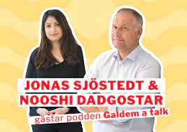 Den 31 oktober tog nooshi dadgostar över som partiledare för vänsterpartiet. Jonas Sjostedt Och Nooshi Vansterpartiet Storstockholm Facebook