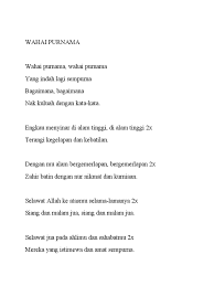 Ya badrotim (يابدرتم) adalah lagu qosidah yang dinyanyikan oleh ai khodijah. Wahai Purnama
