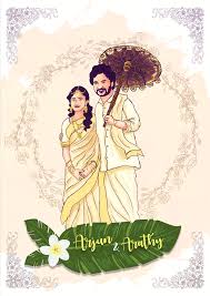 We offer wedding cards that are designed by a team of skilled south indian beliefs and traditions oozes from our total collection of cards. South Indian Mallu Wedding Invitation Card Cover Design On Behance
