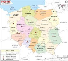 Descubrir polonia de otra forma. Polonia Mapa Mochileros Viajeros